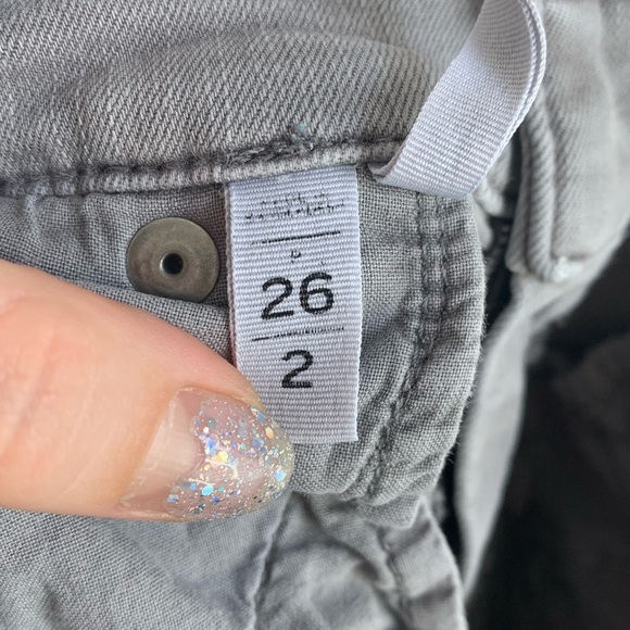 LOFT Gray Modern Skinny Crop Pants - Picture 3 of 6